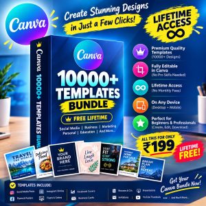 Your Ultimate Canva Bundle — 10,000+ Templates